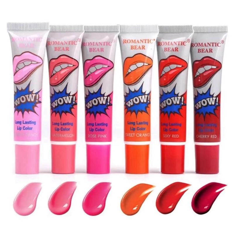 Romantic Bear Peel-Off Lip Tattoo